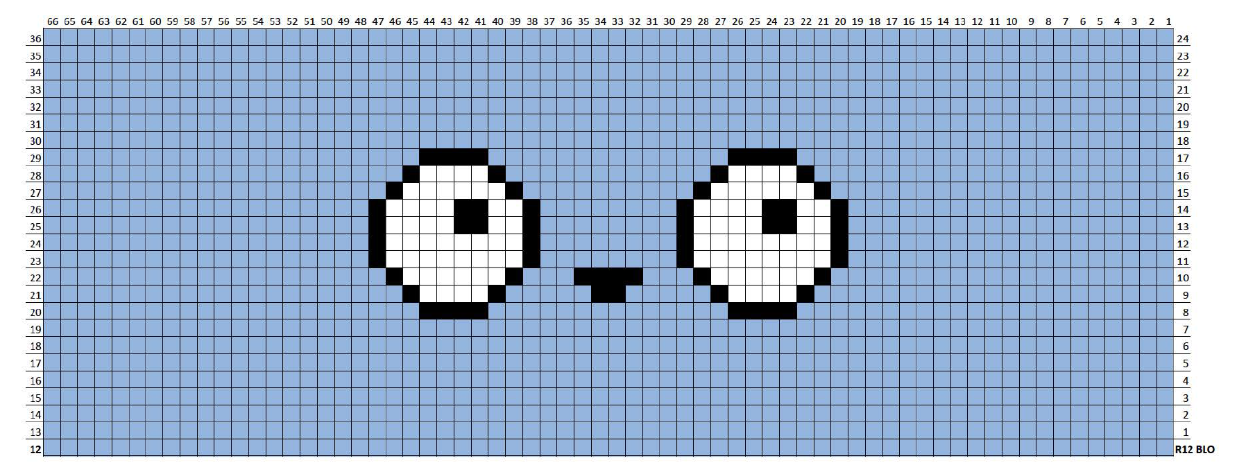 blue totoro chart